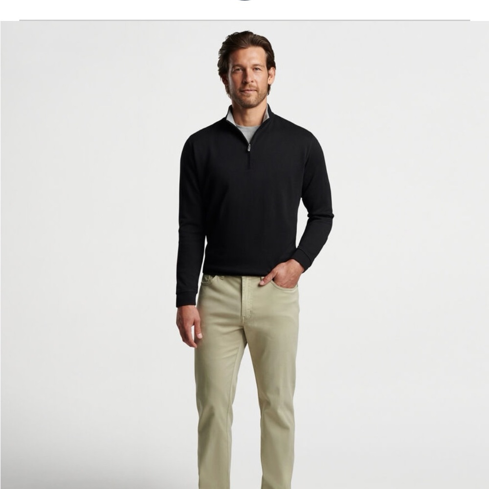 Peter Millar Black Crown Comfort (M) Pullover
